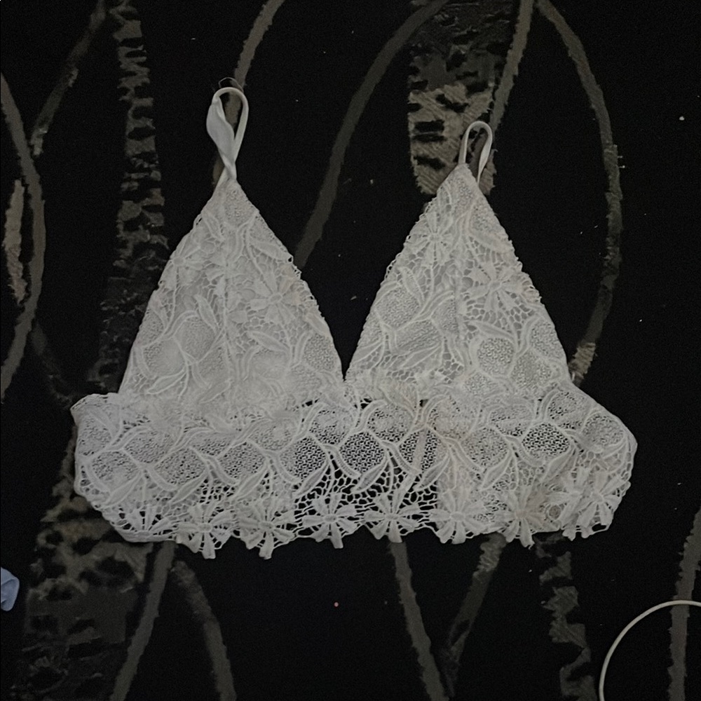 Elegant White Lace Top